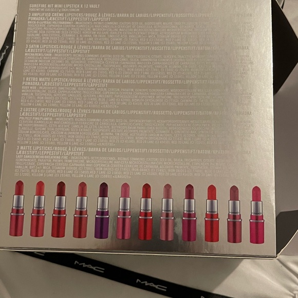 MAC cosmetics 12 mini Lipsticks - Picture 3 of 4